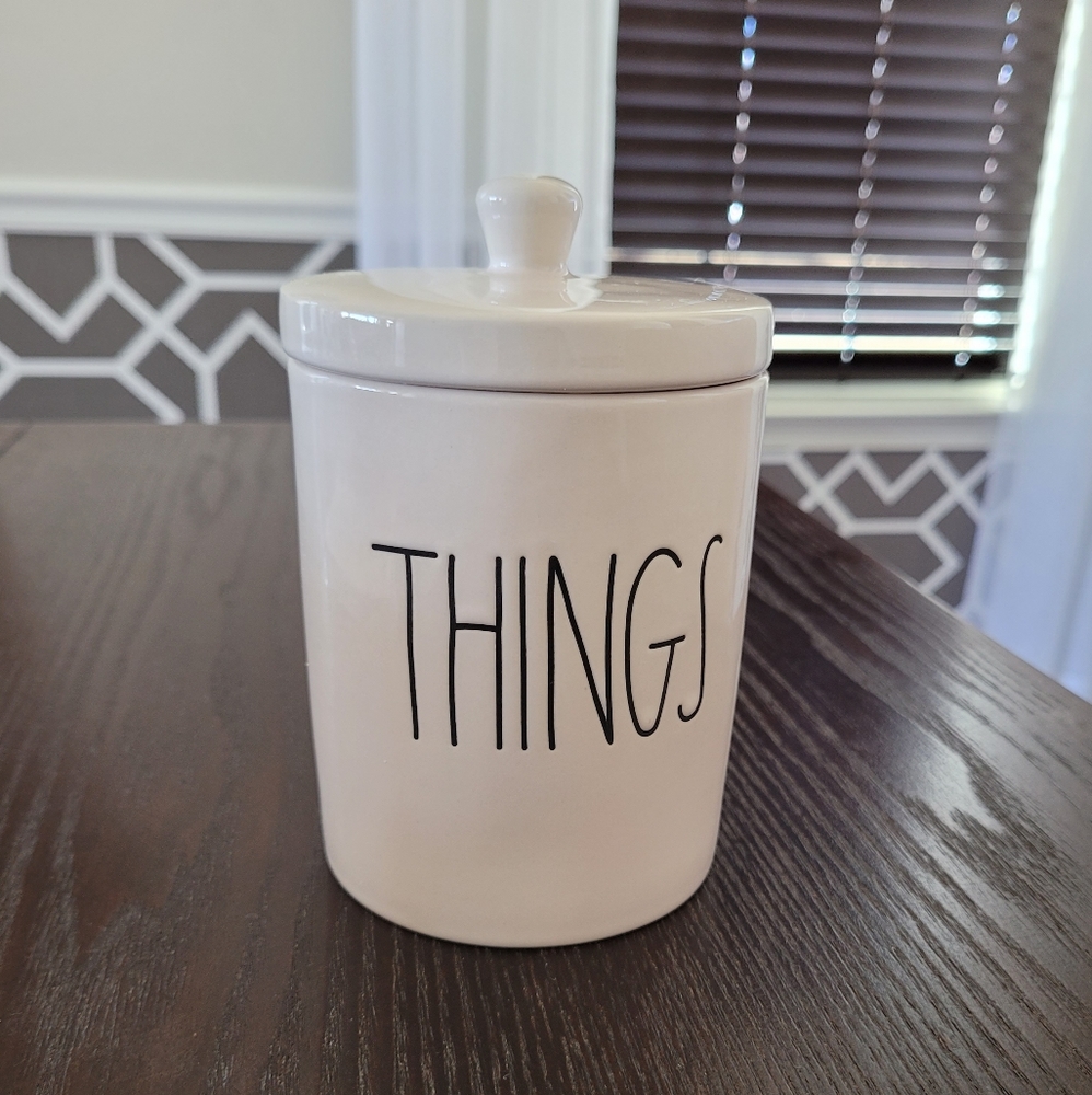 Rae Dunn "THINGS" Jar